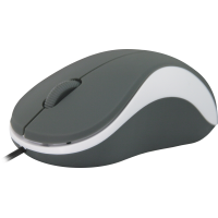  Defender Wired optical mouse Accura MS-970 grey+white 3 buttons,1000 dpi