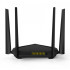 Tenda AC10 AC1200 1200Mbps Dual Band 4 Anteena Gigabit WiFi Router Black